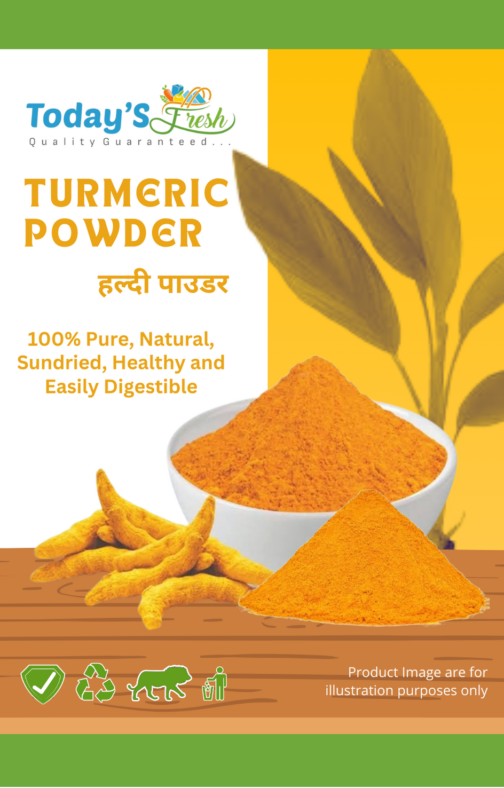 todays fresh turmeric powder raper 1