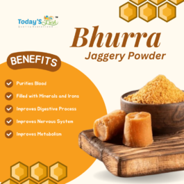 Bhurra | Pure Jaggery Powder | Jaggery/Gur/Gud Powder | Healthy Sugar Subsitute | No Preservatives Guaranteed Slurrp