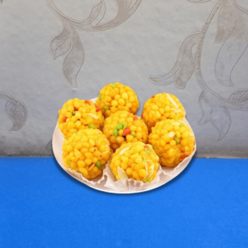 Today's Fresh Mota Dana Boondi Laddu Shudh Ghee