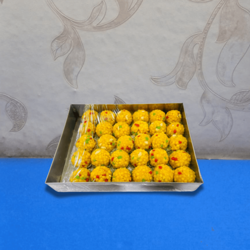 Today's Fresh Mota Dana Boondi Laddu Shudh Ghee Manner Premium Quality Boondi Laddoo Traditional Bundi Ladoos