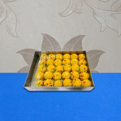 Today's Fresh Mota Dana Boondi Laddu Refine | Premium Quality Boondi Laddoo | Traditional Bundi Ladoo / Mothi Laddu