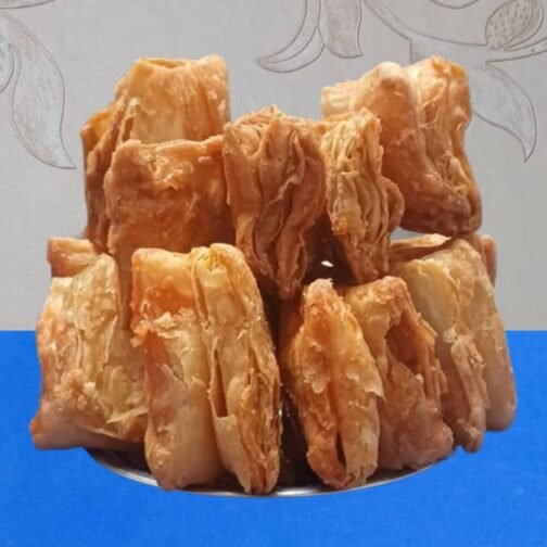 Today's Fresh (Desi Ghee) Silao Khaja Sweet