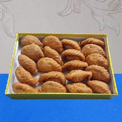 Today's Fresh (Ghee) Khoya Gujiya Sweets