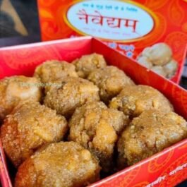 Naivedyam Mahavir Mandir Laddu | World Famous Hanuman Mandir Desi Ghee Naivedyam Laddu—Sacred Prasad