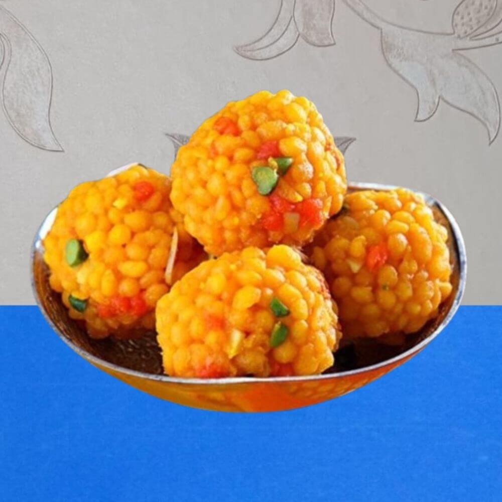 Today's Fresh (Ghee) Boondi Laddu Mota Dana Premium Quality Boondi Laddoo Traditional Shadi LADDU