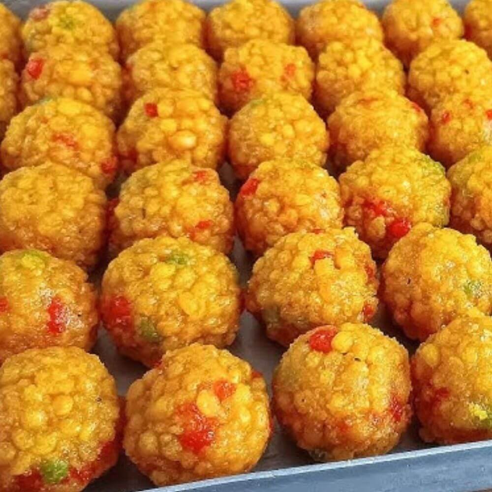Today's Fresh (Ghee) Boondi Laddu Mota Dana Premium Quality Boondi Laddoo Traditional Shadi Special