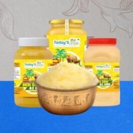 Today’s Fresh Healthy and Pure Handmade Desi A2 Cow Ghee | Traditional Vedic Bilona Danedar A2 Desi Cow Ghee