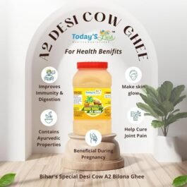 Today’s Fresh Desi Cow A2 Ghee | Healthy and Handmade Pure Desi A2 Ghee