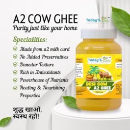 Today’s Fresh Desi Cow A2 Ghee | Healthy and Handmade Pure Desi A2 Ghee