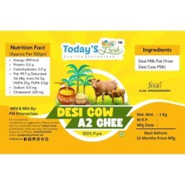 Today’s Fresh Desi Cow A2 Ghee | Healthy and Handmade Pure Desi A2 Ghee