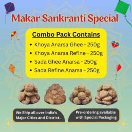 Today’s Fresh Makar Sankranti Special Traditional Sweets Combo Pack | Special Anarsa Combo – Happy Makar Sankranti Sale