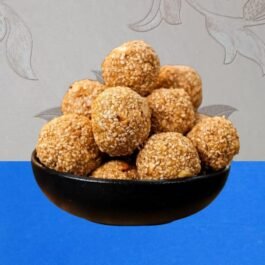Today’s Fresh Til (Sesame) Laddu – Pure Jaggery Sweet | White Sesame Sheeds Jaggery Laddu | Winter Special Energy Snack