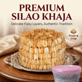 Today’s Fresh (Refine) Silao Meetha Khaja | Crispy and Traditional Sweet Khaja | Flaky Khaja Mithai Bihar Famous Sweet