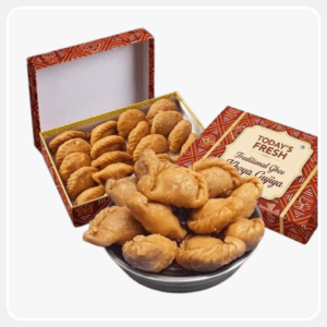 Today's-Fresh-Khoya-Gujiya-Ghee