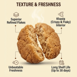 Today’s Fresh (Refine) Crispy Khajur / Thekua | Bihari Thekua | Khajuriya Food of Bihar | Khasta Khajur Traditional food