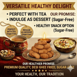 Today’s Fresh Sugar Free Ghee Khoya Anarsa Sweet | Diabetic Friendly Traditional Bihar Famous Khowa Anarsha Ghee Mithai