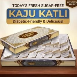 Today’s Fresh Sugar Free Kaju Barfi (Kaju Katli) | Diabetic Friendly Premium Cashew Katli | Healthy Festive Sweet