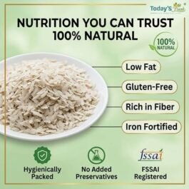 Today’s Fresh Bhagalpuri Maalbhog Basmati Chura / Poha | Pure Desi, Fresh, & Tastey Basmati Poha / Chivda (2 kg)