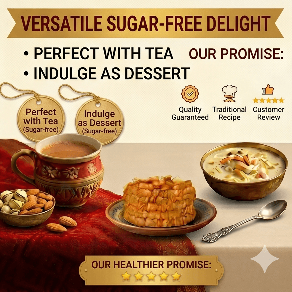 Today's Fresh Sugar Free Ghee Silao khaja 1111
