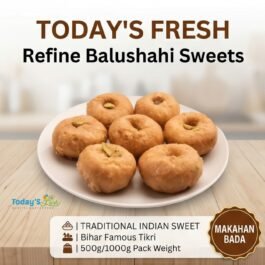 Today’s Fresh (Refine) Balushahi | Traditional Indian Sweets Makhan Bada | Badusha | Bihar Famous Tikri-Khurmi