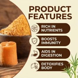 Today’s Fresh Bhurra – 100% Pure & Natural Jaggery Powder | Natural Sweetener | Gur Powder | Chemical Free