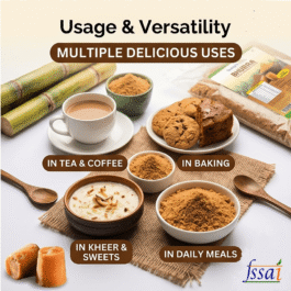 Today’s Fresh Bhurra – 100% Pure & Natural Jaggery Powder | Natural Sweetener | Gur Powder | Chemical Free