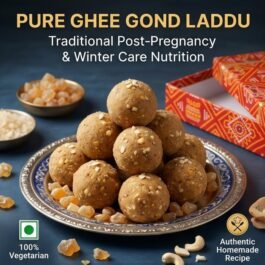 Today’s Fresh Post Pregnancy (Ghee) Gond Laddu | Dinkache Ladoo | Edible Gum and Dry Fruit Mix Laddoos for New Moms