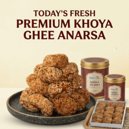 Today’s Fresh (Ghee) Khoya Anarsa Bihar’s Famous Sweet | Anarsa Mithai | Anarsha | Ariselu | Anarse | Anarsa Sweets
