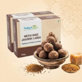 Today’s Fresh Methi Ghee Jaggery Laddu | Healthy Indian Fenugreek Seeds Mithai, Winter Special Energy Laddu