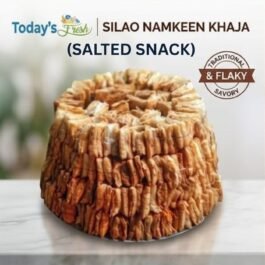 Today’s Fresh Namkeen Silao Khaja | Crispy and Traditional Khaja | Flaky Namkeen Khaja Famous Snacks of Bihar