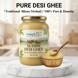 Today’s Fresh Shudh Desi Ghee| Healthy and Handmade Pure Desi Ghee