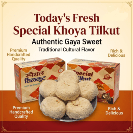 Today’s Fresh Special Khoya Tilkut | Authentic Gaya Khoa Tilkut | Traditional Bihar Tilkoot | Winter Festival Sweets