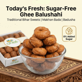 Today’s Fresh Sugar Free Ghee Balushahi | Traditional Sweets Makhan Bada | Badusha Sweet | Bihar Famous Tikri Sweet