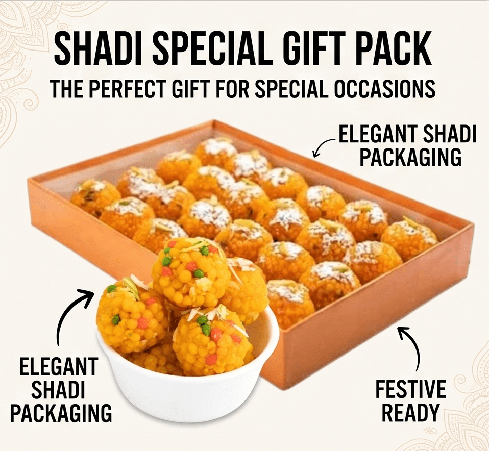 Today's Fresh (Ghee) Boondi Laddu Maheen Dana | Authentic Premium Quality Boondi Laddoo | Shadi Special Manner Laddoos - Image 6