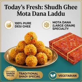 Today’s Fresh (Ghee) Boondi Laddu Mota Dana | Premium Quality Boondi Laddoo | Traditional Shadi Special Bundi Laddoos