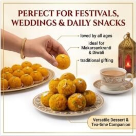 Today’s Fresh (Refine) Boondi Laddu | Authentic Premium Quality Maheen Dana Boondi Laddu | Manner Ladoo