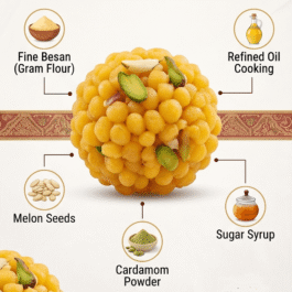 Today’s Fresh (Refine) Boondi Laddu Mota Dana | Premium Quality Boondi Laddoo | Traditional Shadi Special Bundi Laddoo